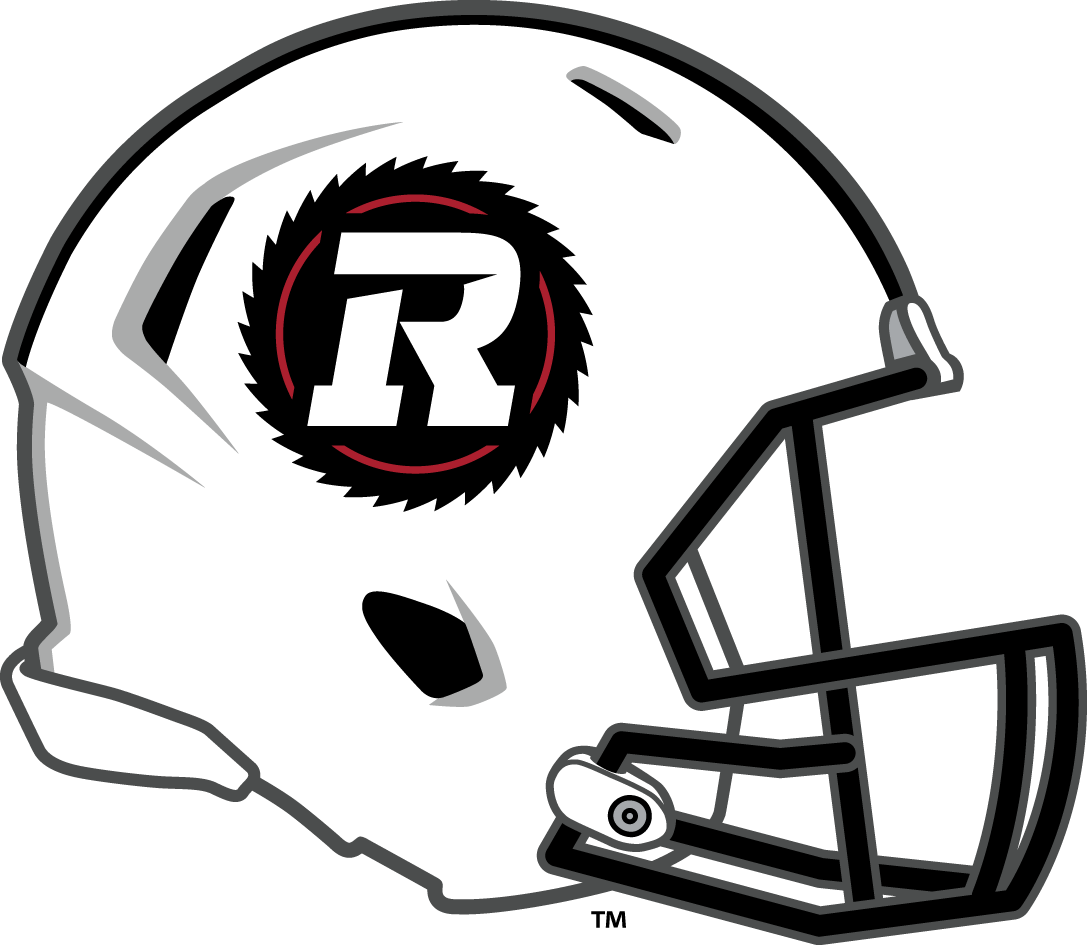 Ottawa RedBlacks 2014-Pres Helmet vinyl decal